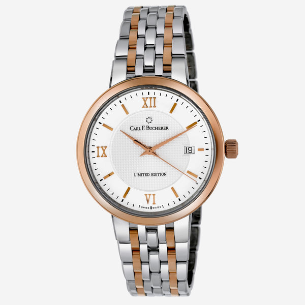 Carl F. Bucherer Adamavi AutoDate 18K Rose Gold & Stainless Steel Limited Edition Automatic Men's Watch 00.10314.07.15.98 - THE SOLIST