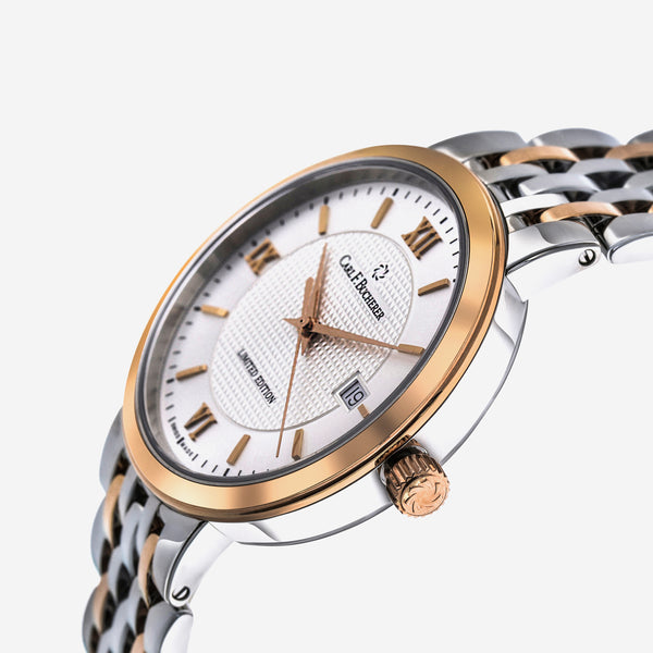 Carl F. Bucherer Adamavi AutoDate 18K Rose Gold & Stainless Steel Limited Edition Automatic Men's Watch 00.10314.07.15.98 - THE SOLIST