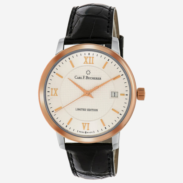 Carl F. Bucherer Adamavi AutoDate 18K Rose Gold & Stainless Steel Limited Edition Automatic Men's Watch 00.10314.07.15.99 - THE SOLIST