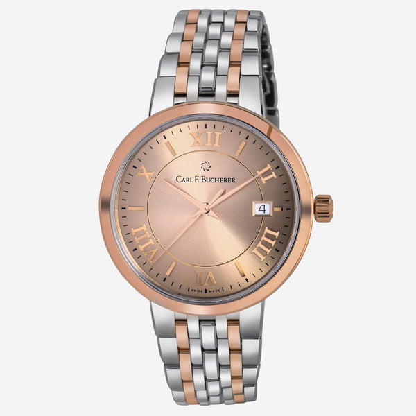 Carl F. Bucherer Adamavi AutoDate 18K Rose Gold & Stainless Steel Automatic Men's Watch 00.10314.07.45.21 - THE SOLIST