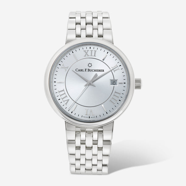 Carl F. Bucherer Adamavi AutoDate Stainless Steel Automatic Men's Watch 00.10314.08.15.21 - THE SOLIST