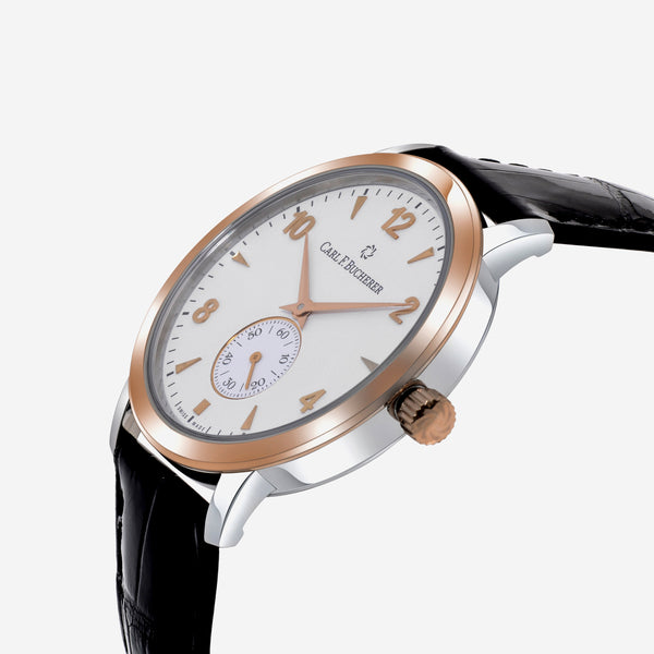 Carl F. Bucherer Adamavi Stainless Steel And 18K Rose Gold Men's Manual Wind Watch 00.10316.07.26.01 - THE SOLIST