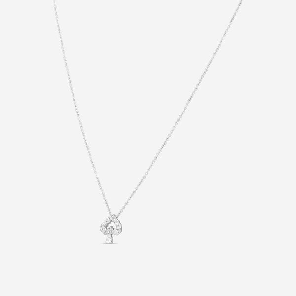Roberto Coin 18K White Gold Diamond Pendant Necklace 001589AWCHX0 - THE SOLIST