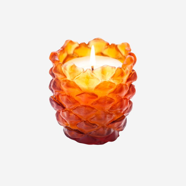 Daum Pomme De Pin Amber Crystal Pine Corn Scent 05435-1