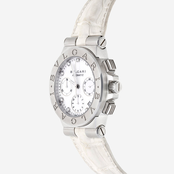Bulgari Diagono Stainless Steel Chronograph Automatic Men's Watch 101643
