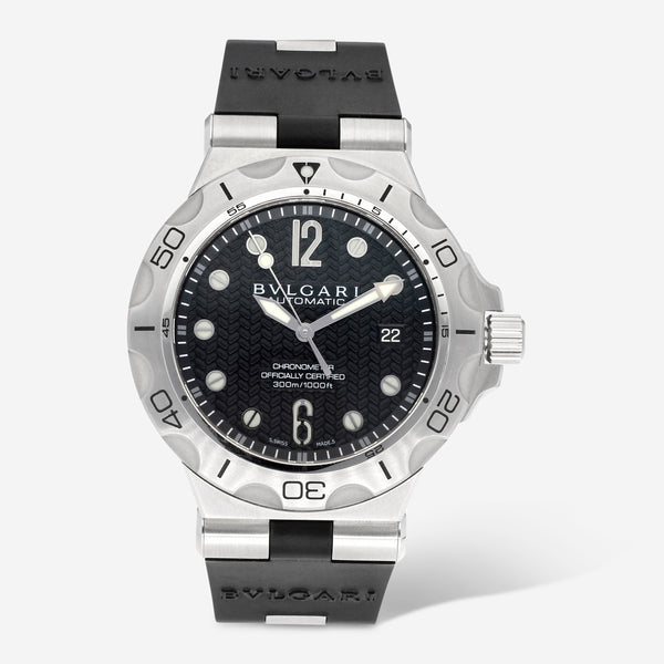 Bulgari Diagono Stainless Steel Date Automatic Men's Watch 101645