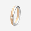 Damiani 18K Rose Gold and 18K White Gold, Diamond Band Ring Sz. 7 20048877 - THE SOLIST