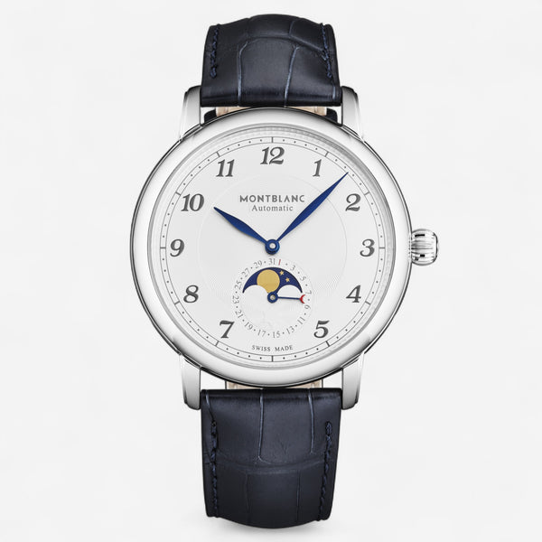 Montblanc Star Legacy Moonphase Stainless Steel Automatic Men's Watch 117578