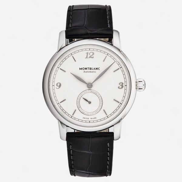 Montblanc Star Legacy Small Second Stainless Steel Diamond Automatic Ladies Watch 118510