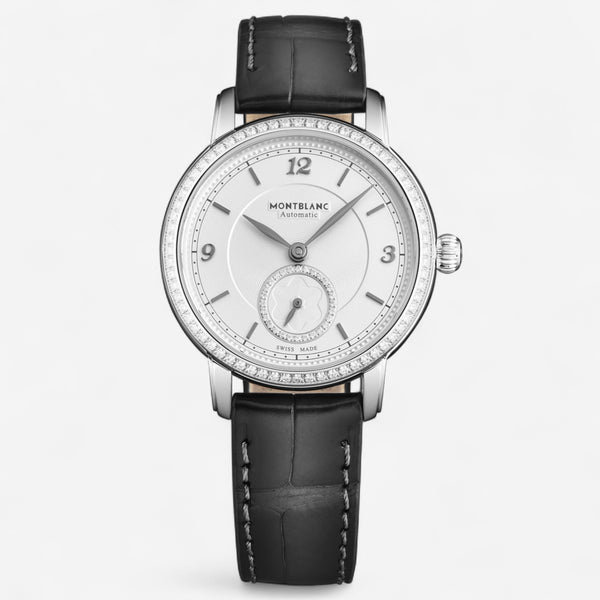 Montblanc Star Legacy Small Second Stainless Steel Diamond Automatic Ladies Watch 118534