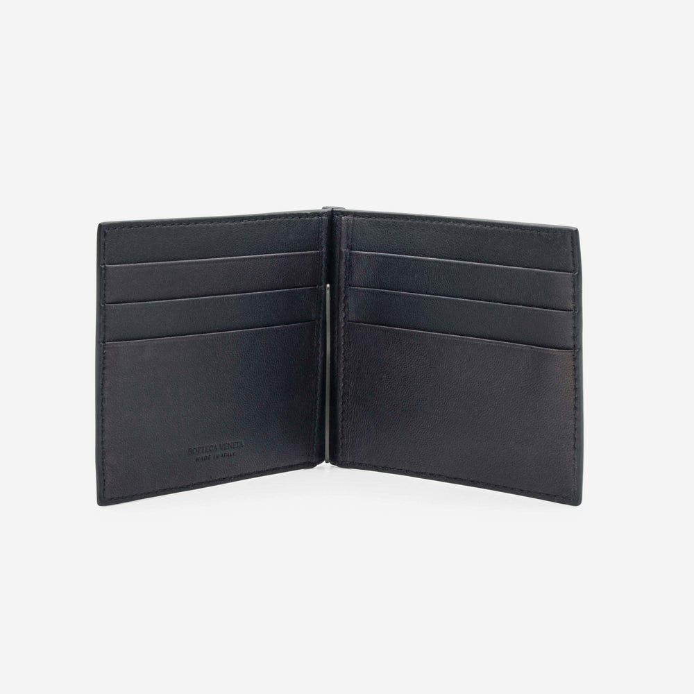 Bottega Veneta Black Leather Card Holder 123180-V9023-4065