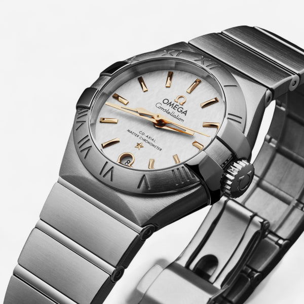 Omega Constellation Stainless Steel Automatic Ladies Watch 127.10.27.20.02.001