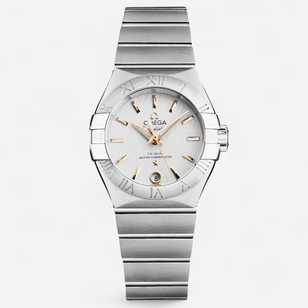 Omega Constellation Stainless Steel Automatic Ladies Watch 127.10.27.20.02.001