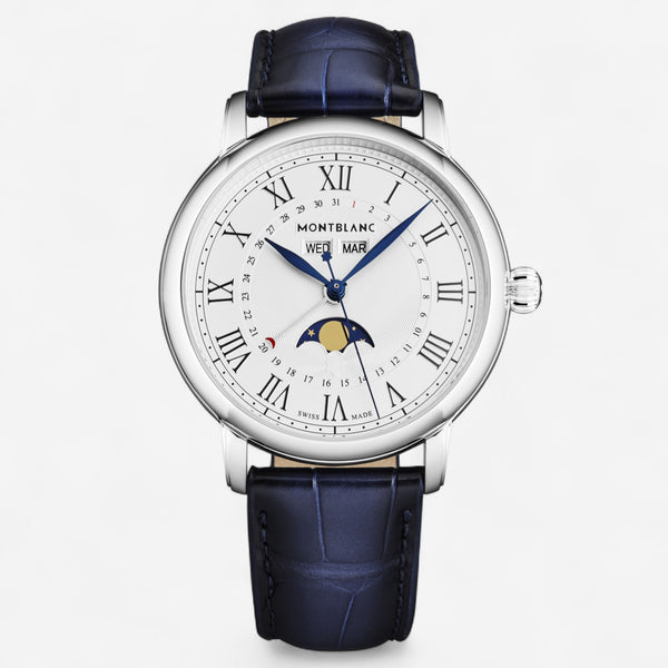 Montblanc Star Legacy Full Calendar Stainless Steel Automatic Men's Watch 128676