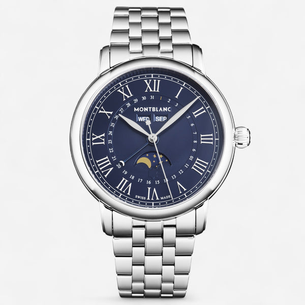 Montblanc Star Legacy Full Calendar Stainless Steel Automatic Men's Watch 130968