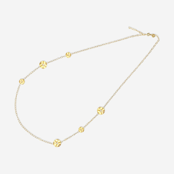 Nanis 18K Yellow Gold Pendant Necklace CN8-571 - THE SOLIST