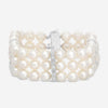 Assael 18K White Gold Japanese Akoya Cultured Pearl & Diamond Bracelet B1235 - THE SOLIST