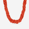 Assael 18K Yellow Gold Sciacca Coral Multi Strand Beads Necklace N-SC00013 - THE SOLIST