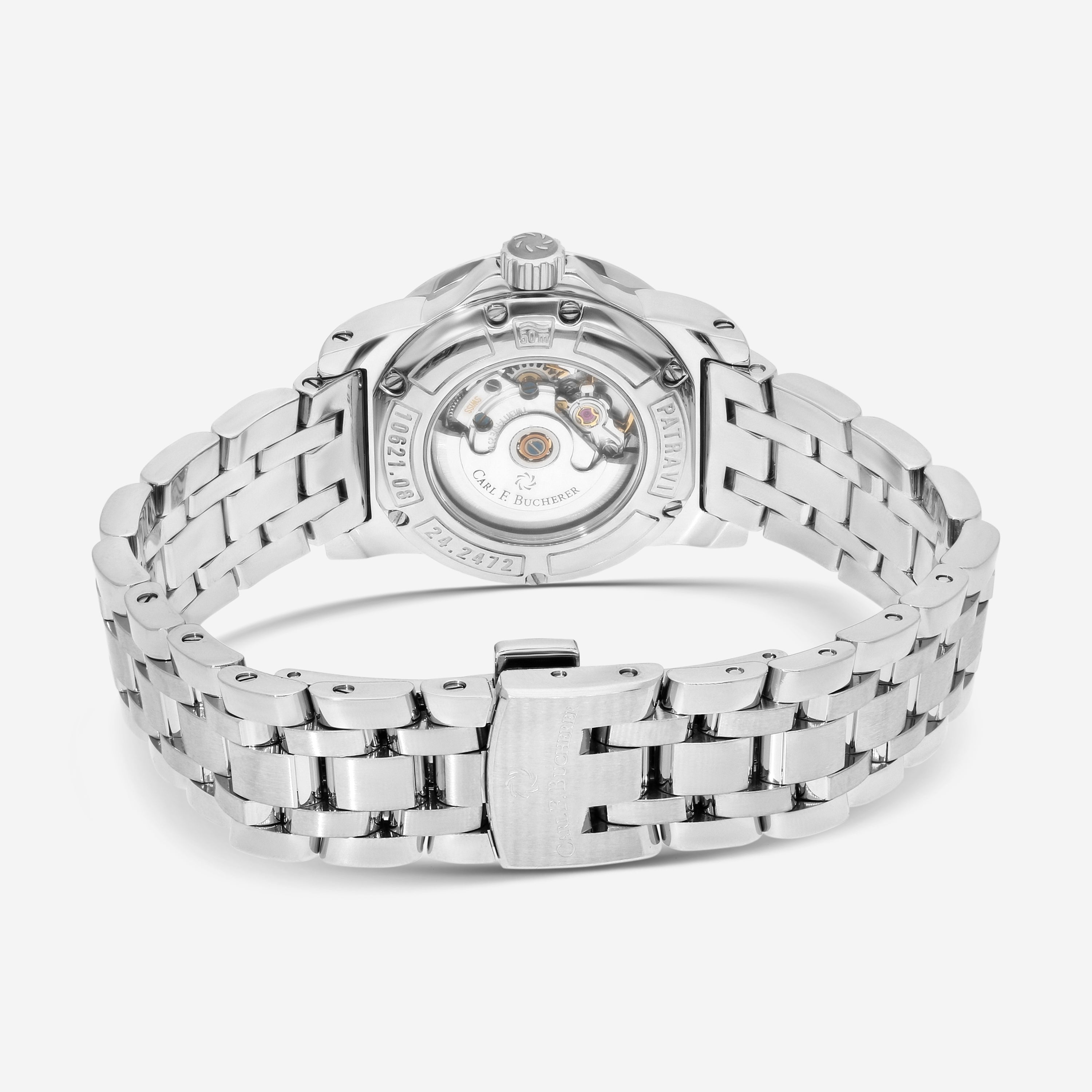 Carl F. Bucherer Patravi 27mm Autodate Ladies Watch 00.10621.08.36.21 - THE SOLIST
