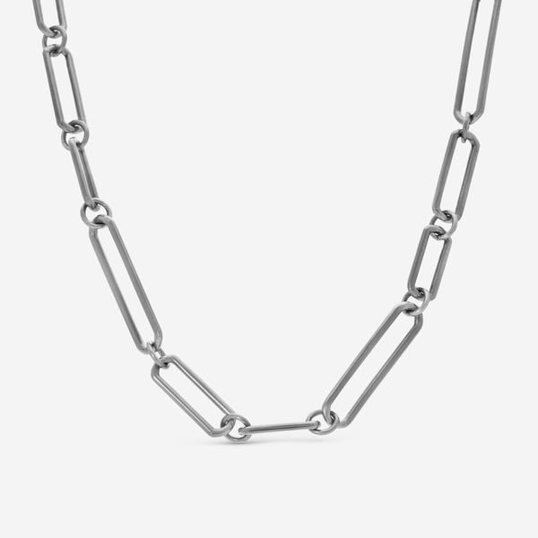 Armenta Romero Sterling Silver Paperclip Link Chain Necklace 19060