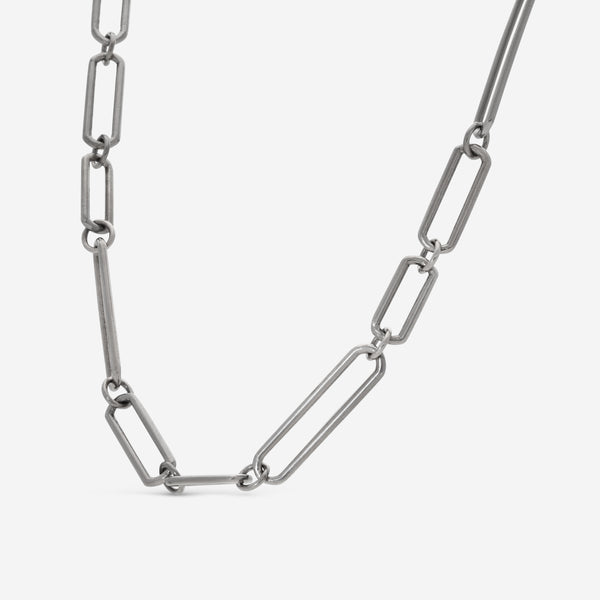 Armenta Romero Sterling Silver Paperclip Link Chain Necklace 19060