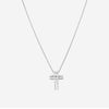 Damiani 18K White Gold Diamond Cross Pendant Necklace 20008881 - THE SOLIST
