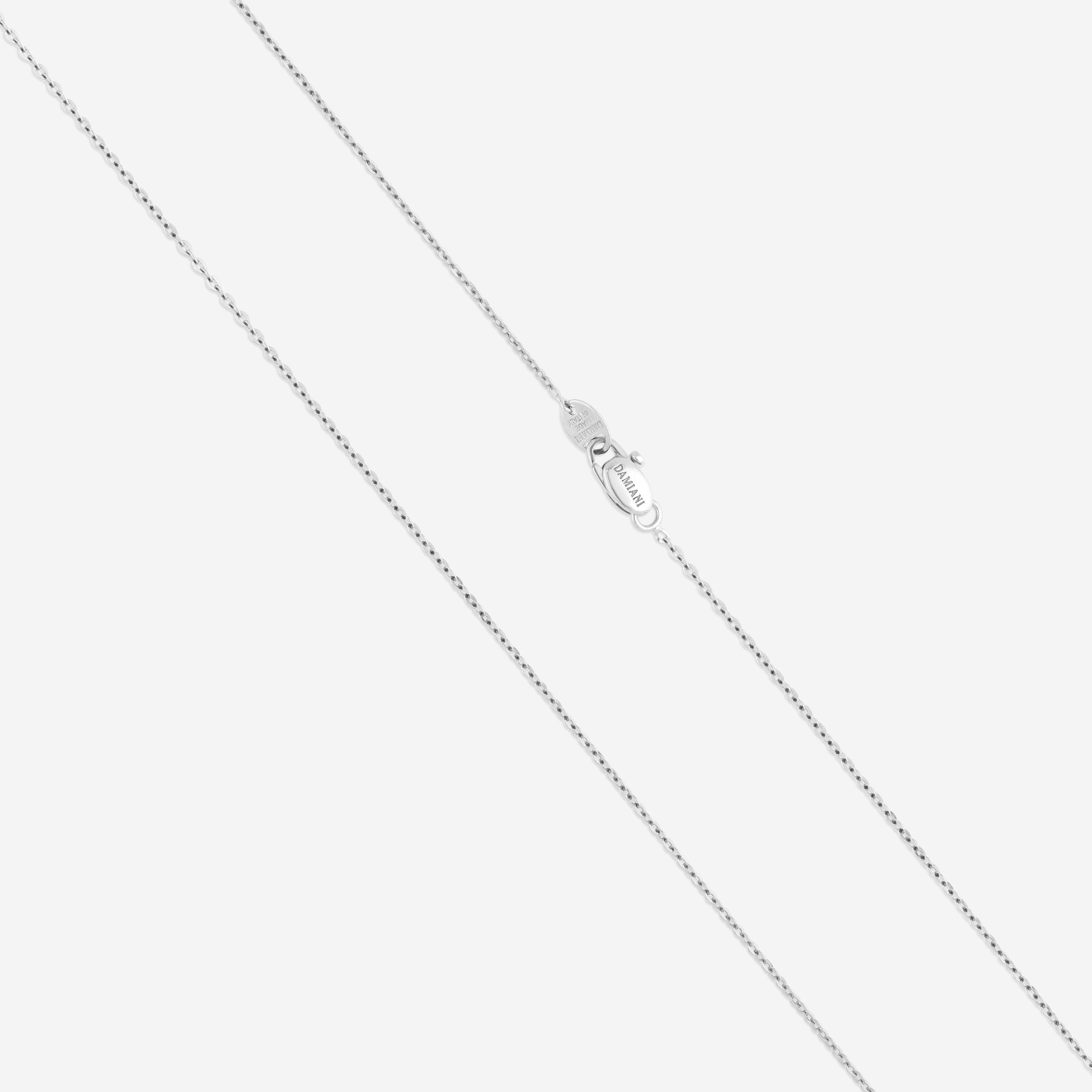 Damiani 18K Whıte Gold Diamond Pendant Necklace 20009875 - THE SOLIST