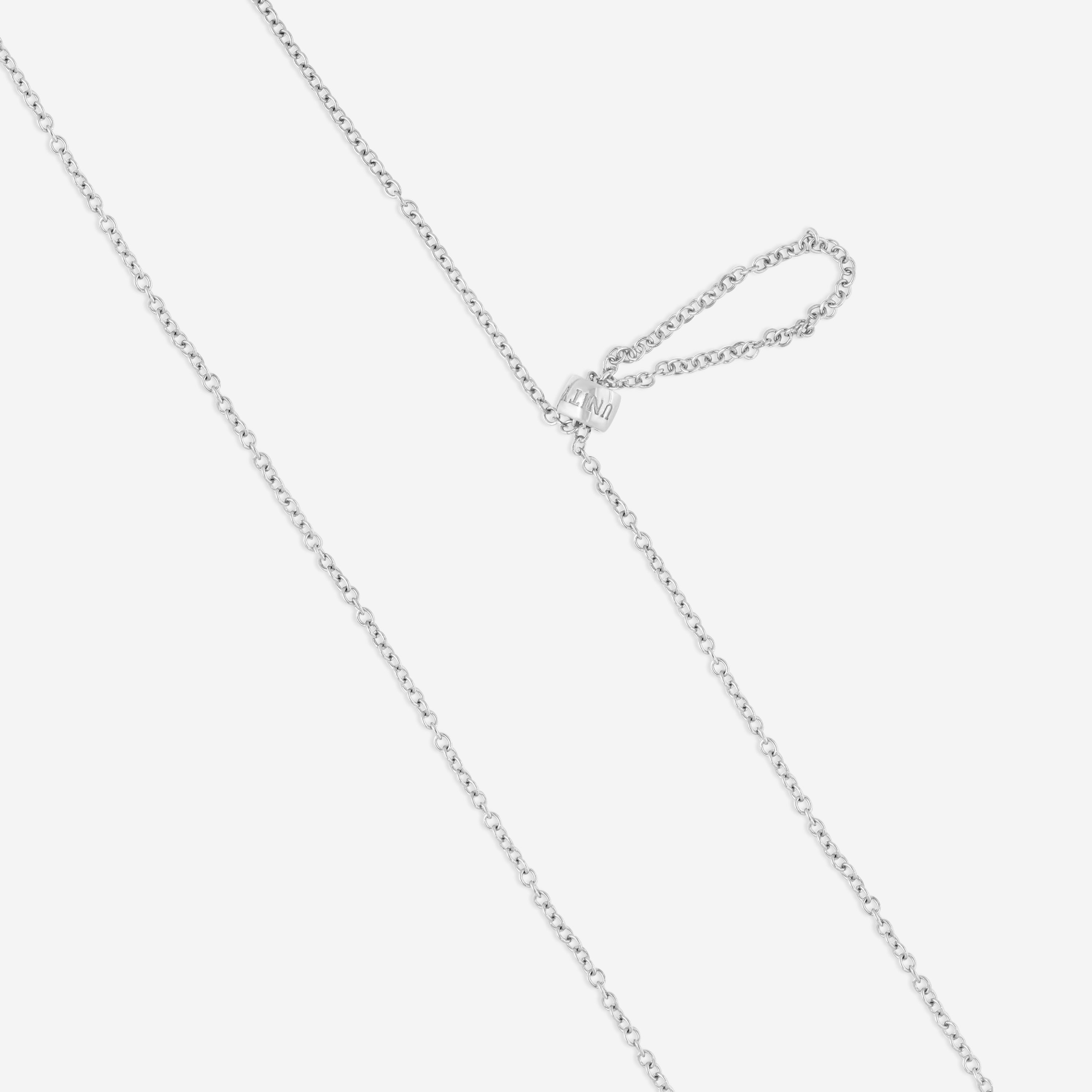 Damiani 18K Whıte Gold Diamond Pendant Necklace 20012010 - THE SOLIST