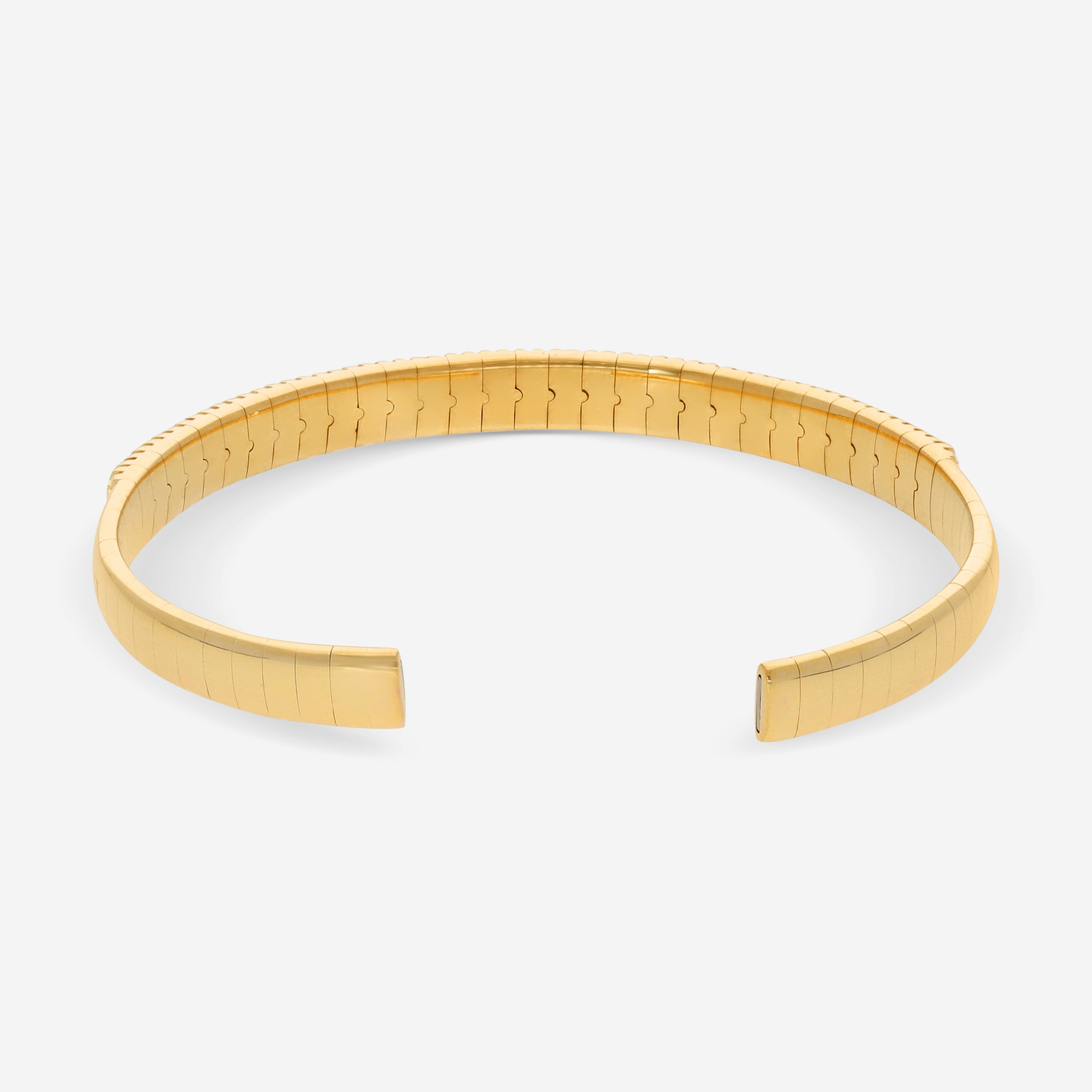 Damiani 18K Yellow Gold Diamond Bangle Bracelet 20038901 - THE SOLIST