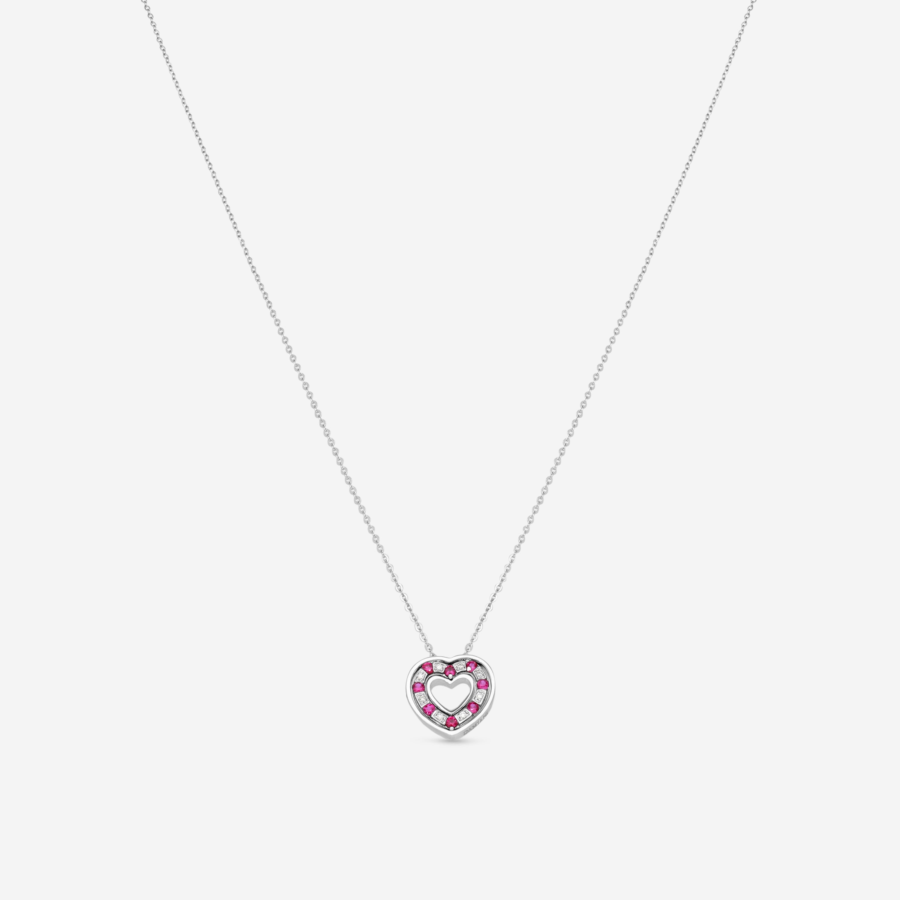 Damiani 18K Whıte Gold Diamond Pendant Necklace 20061334 - THE SOLIST