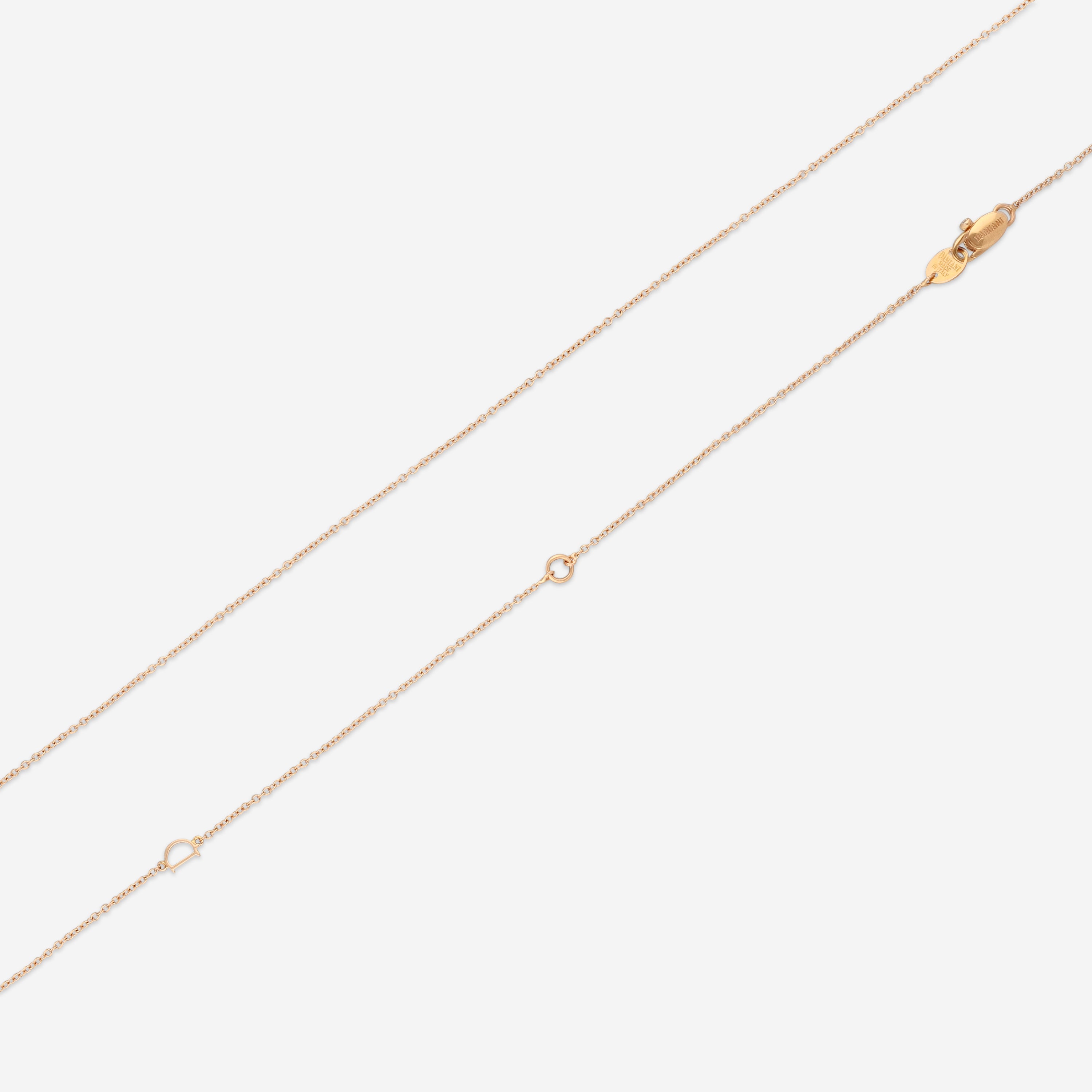 Damiani 18K Rose Gold Diamond Necklace 20068522 - THE SOLIST