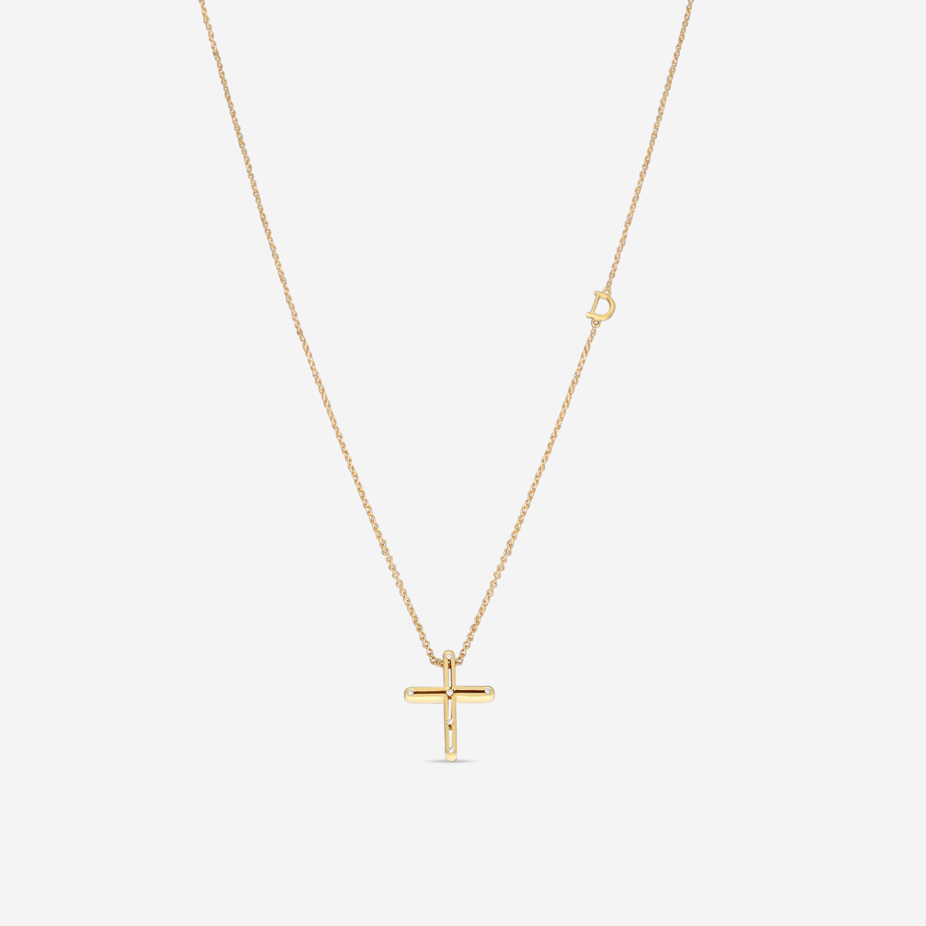 Damiani 18K Yellow Gold Diamond Pendant Necklace 20076845 - THE SOLIST