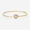 Damiani 18K Rose Gold Diamond Bangle Bracelet 20083330 - THE SOLIST