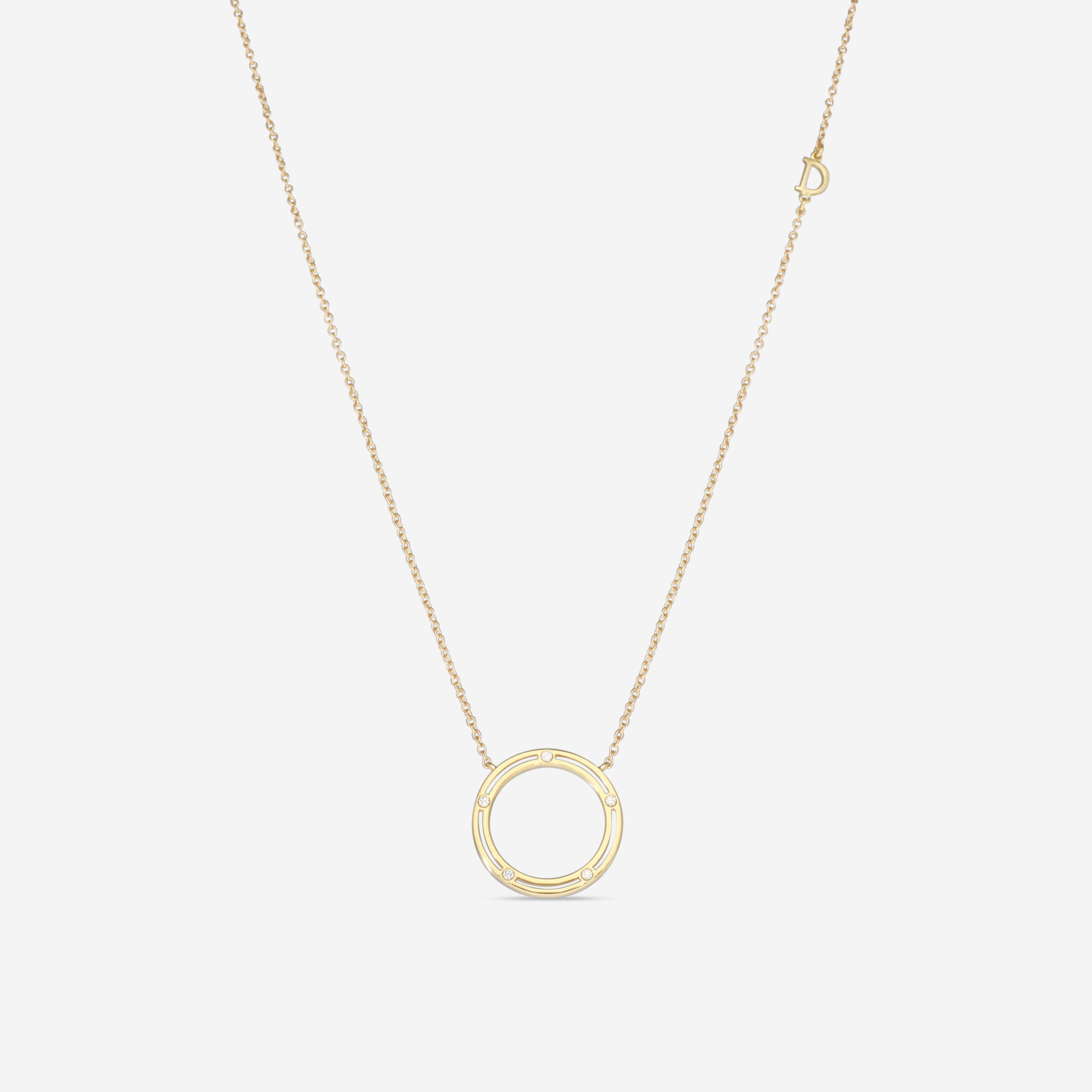 Damiani 18K Yellow Gold Diamond Rope Necklace 20087269 - THE SOLIST