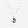 Fabergé Rococo Stoneflower Sterling Silver Garnet and Yellow Sapphires Pendant 189FP413/1 - THE SOLIST