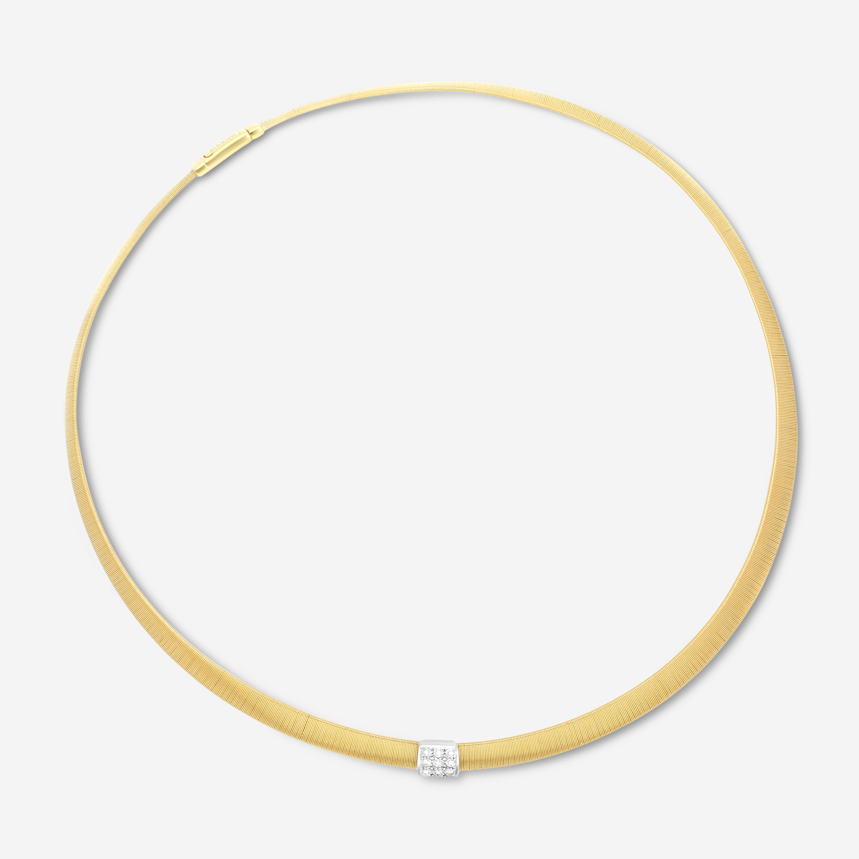 Marco Bicego Masai 18K Yellow & White Gold Choker Necklace CG740_B_YW_M5 - THE SOLIST