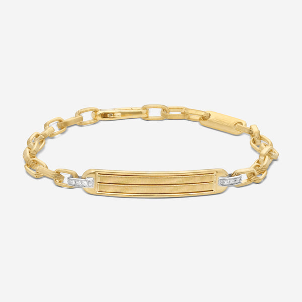 Marco Bicego Uomo 18K Yellow & White Gold Bracelet BGU7_B_YW_M5