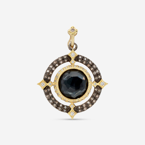 Armenta 18K Yellow Gold, 14K Rose Gold & Blackened Sterling Silver Multistone Enhancer 21187