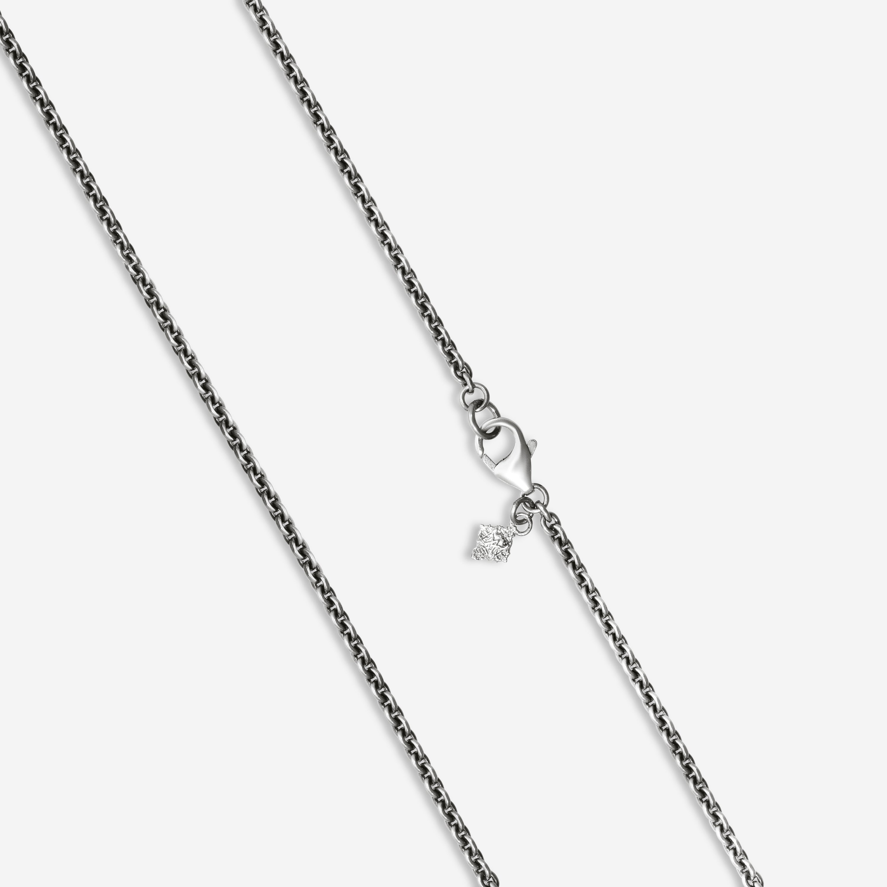 Armenta Romero Grey Sterling Silver Cross Pendant Necklace 21364
