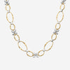Marco Bicego Marrakech Onde 18K Yellow & White Gold Diamond Necklace CG823_B3_YW_M5