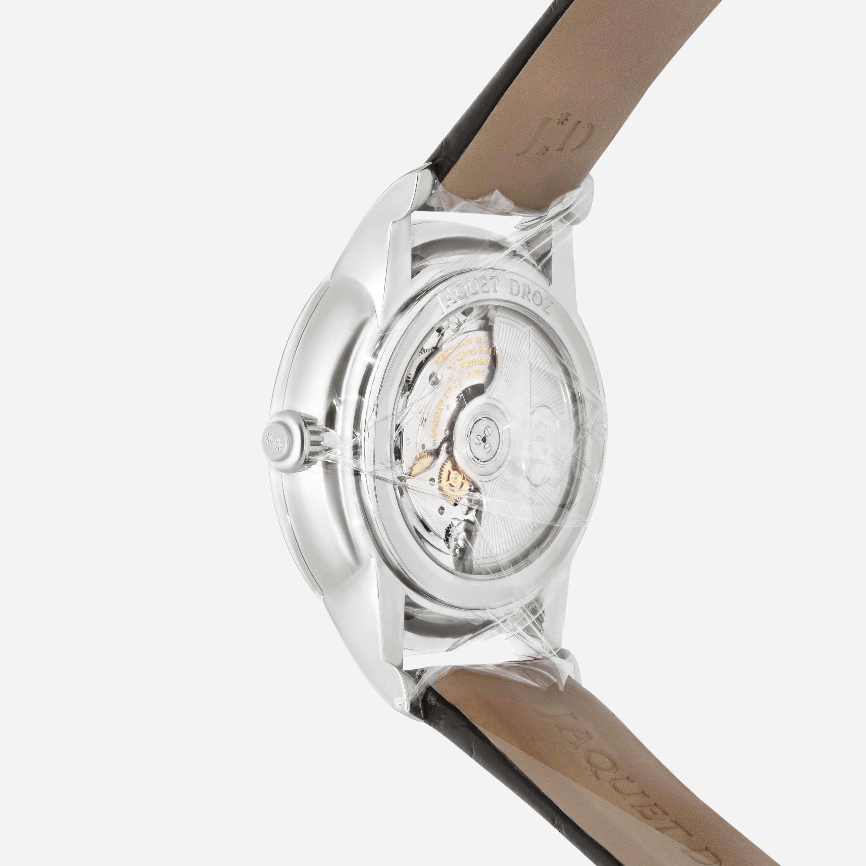 Jaquet Droz Date Astrale Zodiac Set-Aries 18K White Gold Automatic Men’s Watch J021014218