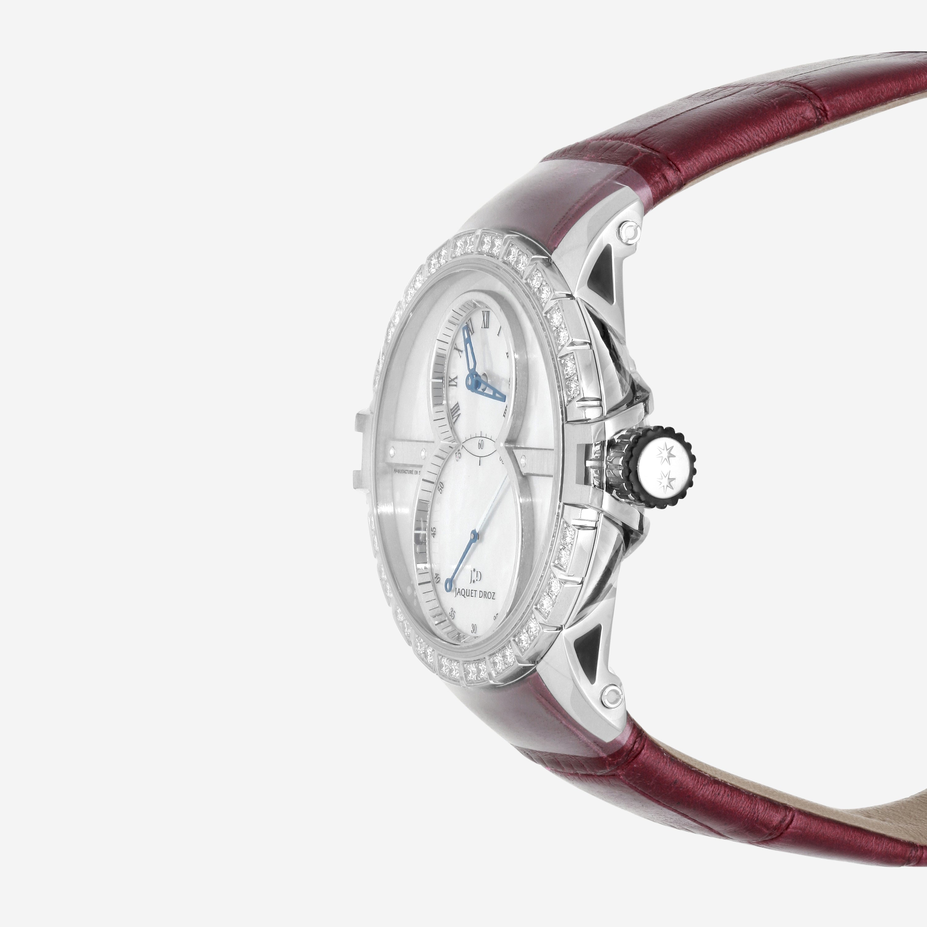 Jaquet Droz Lady 8 Stainless Steel Diamond Automatic Ladies Watch J029020270