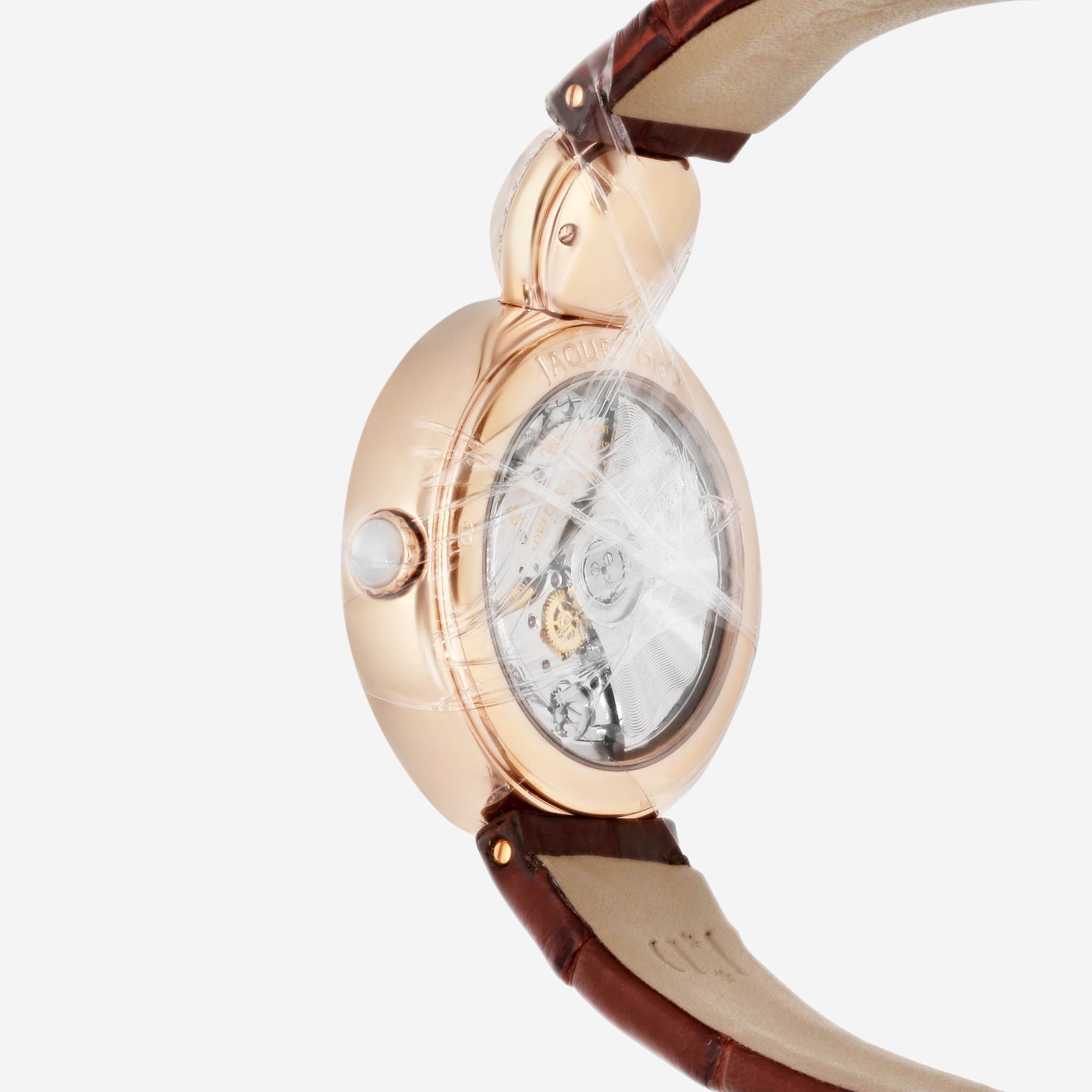Jaquet Droz Lady 8 18K Rose Gold Diamond Automatic Ladies Watch J014503270