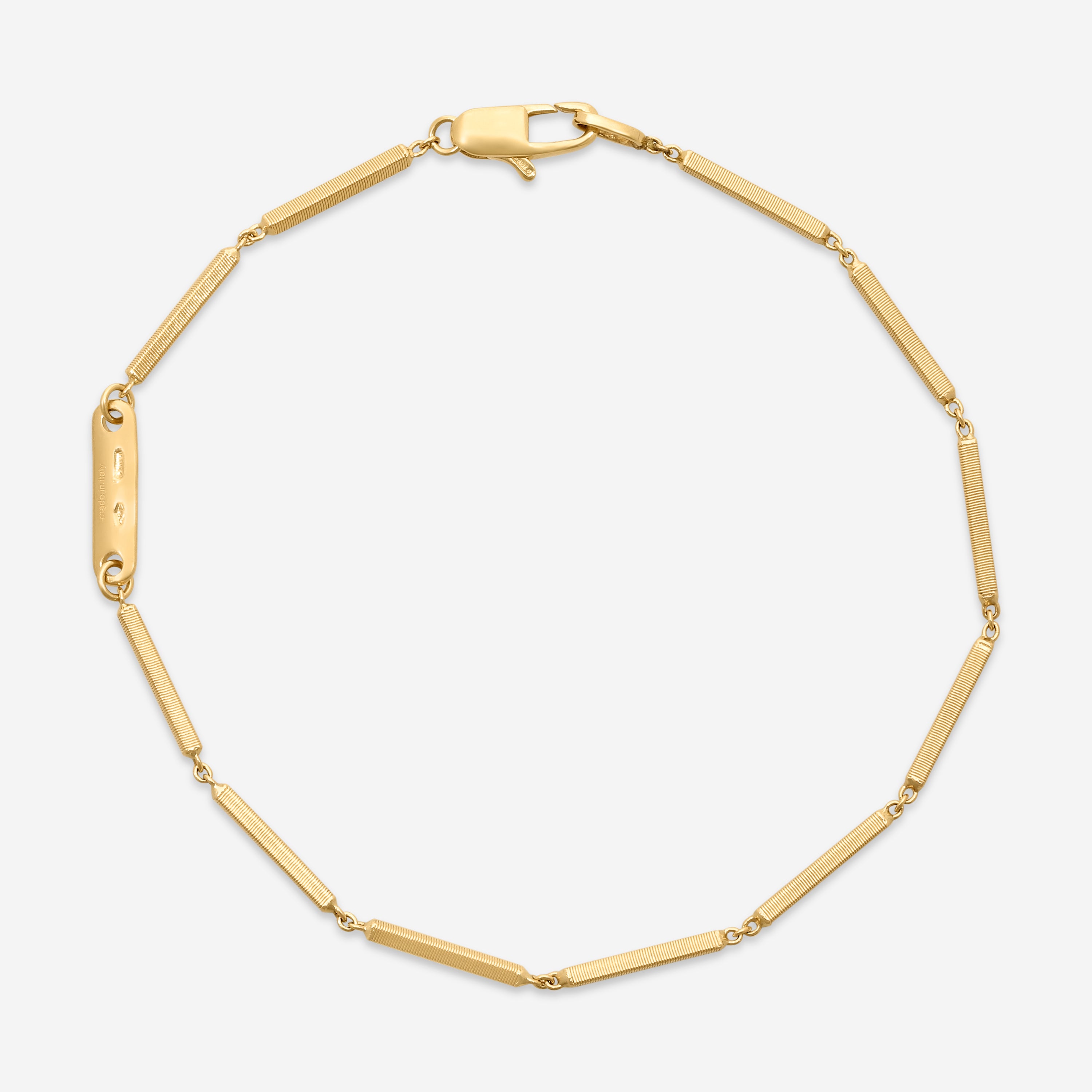 Marco Bicego Uomo 18K Yellow Gold Link Bracelet BGU1-S__Y_01