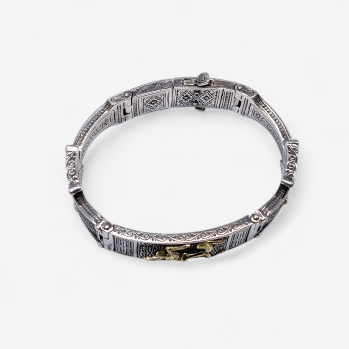 Konstantino Stavros 18K Yellow Gold & Sterling Silver Bracelet BKJ601-130 - THE SOLIST