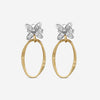 Marco Bicego Marrakech Onde 18K Yellow & White Gold Diamond Earrings OG394_B3_YW_M5