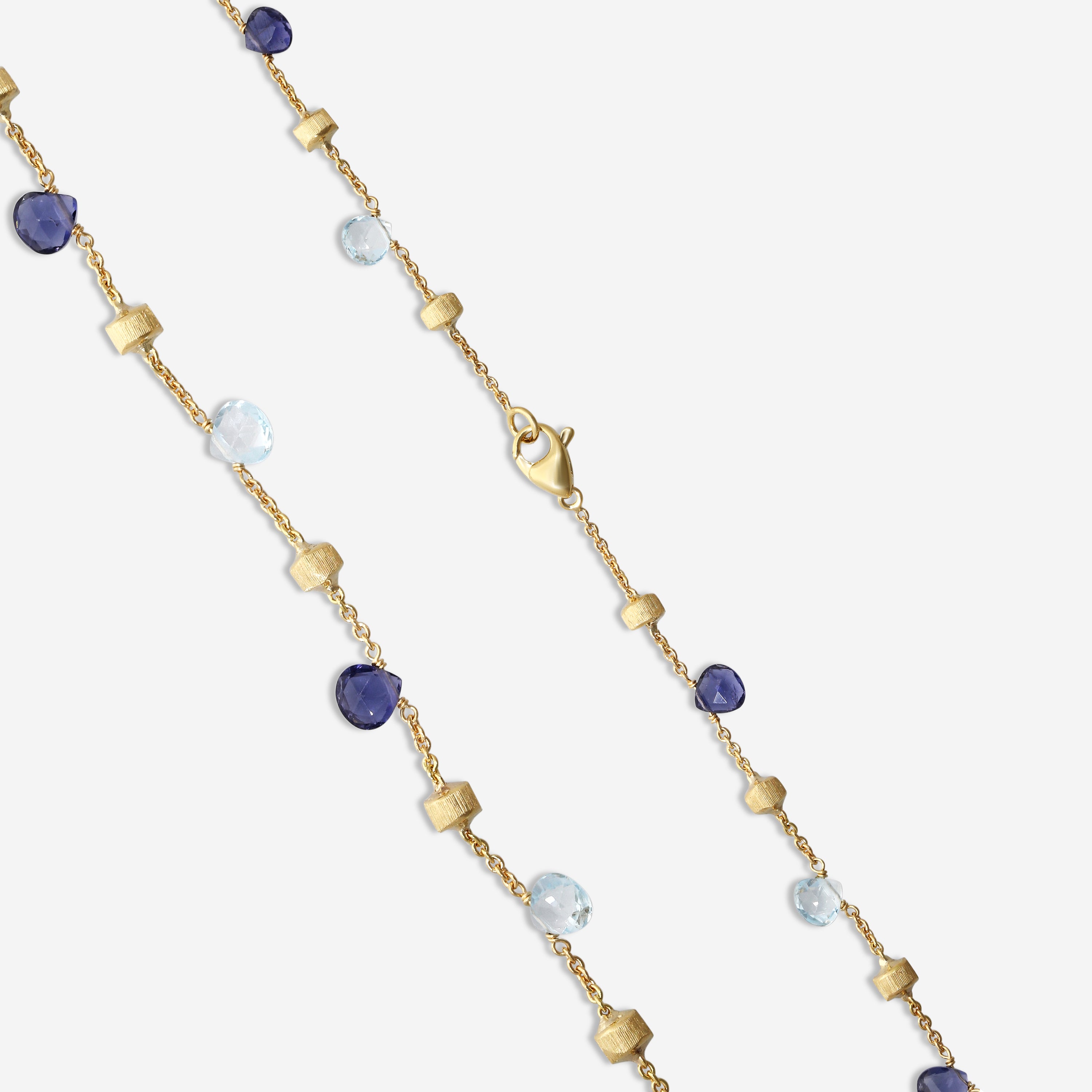 Marco Bicego Paradise 18K Yellow Gold Topaz & Iolite Necklace CB1155_MIX240_Y_02