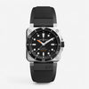 Bell & Ross Br-03 Diver Stainless Steel Automatic Men's Watch BR0392-D-BL-ST/SRB - THE SOLIST