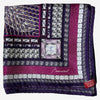 Baccarat Louxor Twill Silk Maxi Tie Purple Square Scarf 2809962 - THE SOLIST
