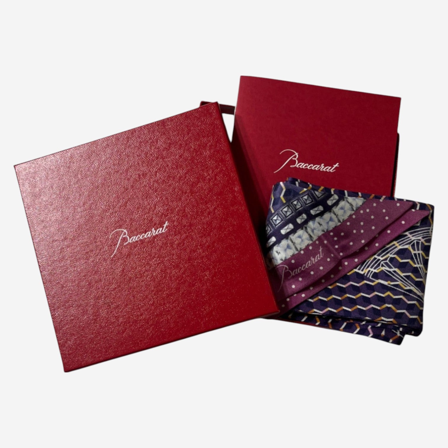 Baccarat Louxor Twill Silk Purple Hair Band 2810800 - THE SOLIST